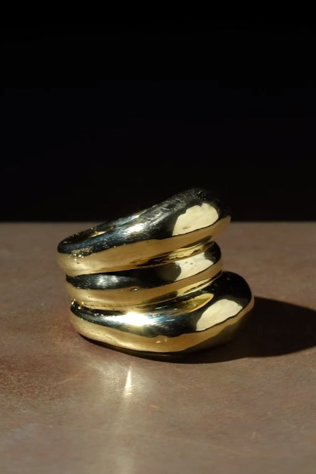 Parts of Four Stacking Ring Ring E1701-7-YGA PPOF39